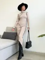 Griz Dress - Cream