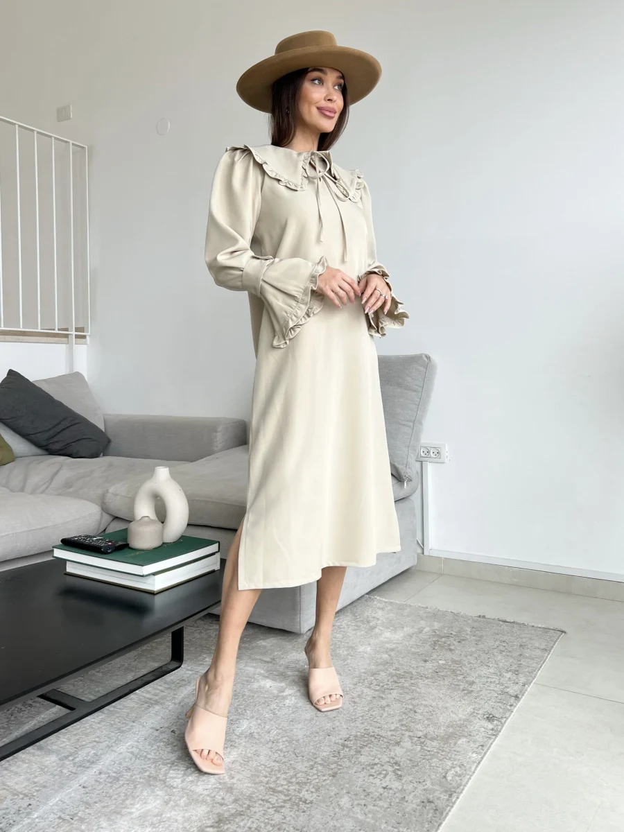2C140376-E1E9-4997-B8CF-3FB1D93D39A3 Ivy Dress - Cream - Image 1