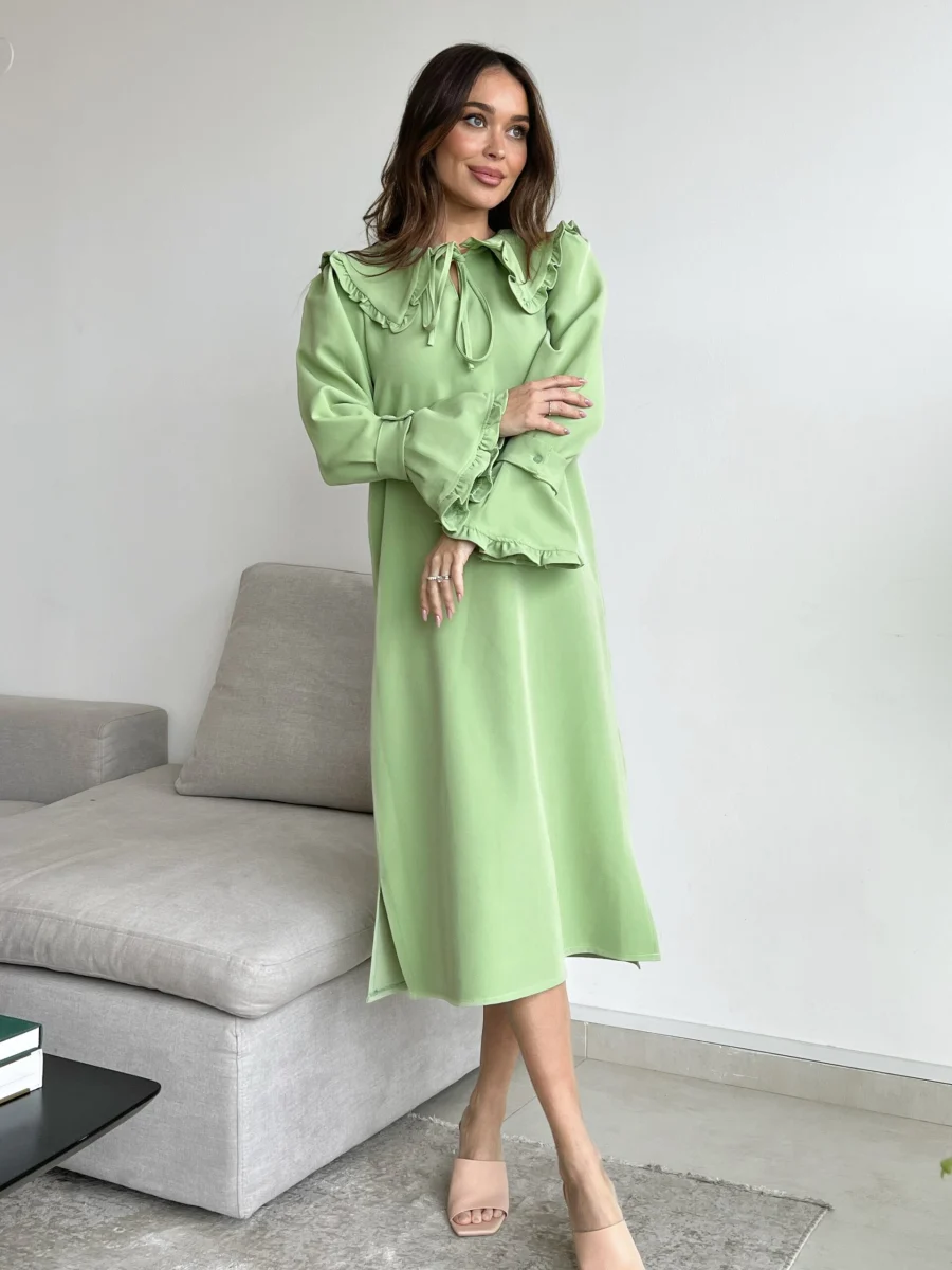 DB8A2858-9FBA-4D18-A880-828ACE18552F Ivy Dress - Pistachio - Image 1