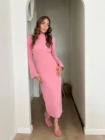 Sheri Dress - Pink - Image 4