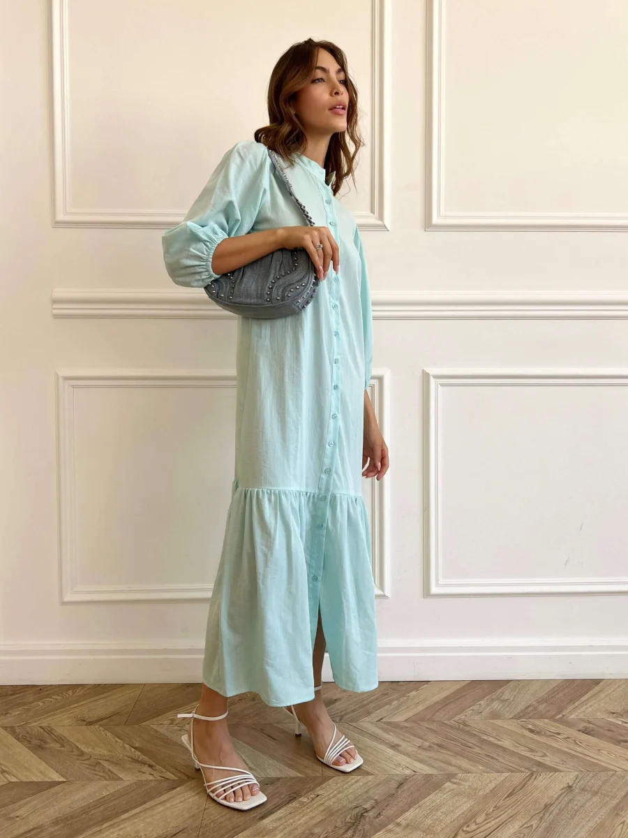D8C24F32-BD62-4415-BE8B-A6133FB0C213 Clara Dress - Sky Blue - Image 1