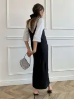 Leni Dress - Black - Image 3