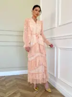 Lauren Dress - Pink - Image 4