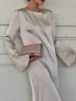 Milan Dress - Stone - Image 4