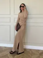 Shemesh Dress - Brown