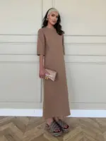 Cami Dress - Brown - Image 2
