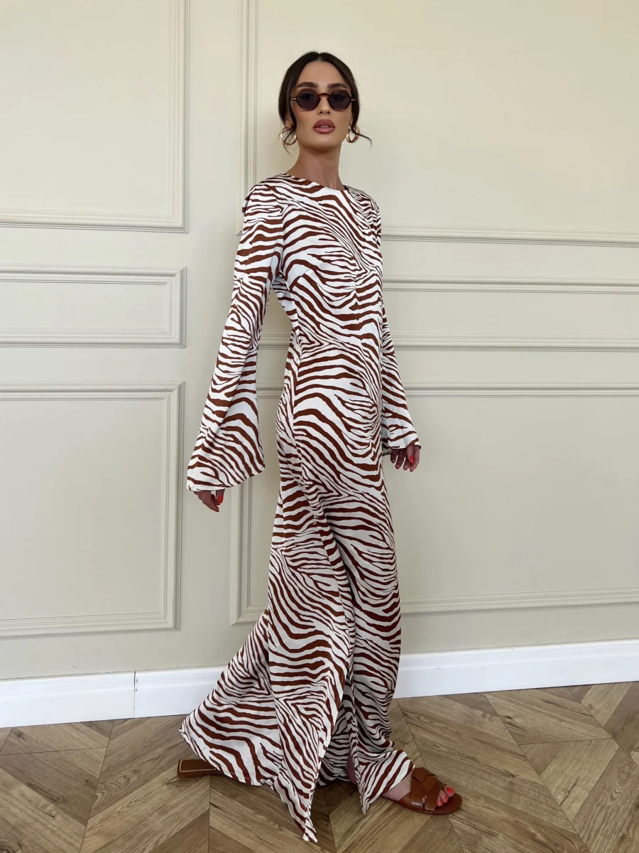 IMG_7374 Milan Dress - Zebra - Image 1