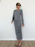 Micaela Dress - Gray