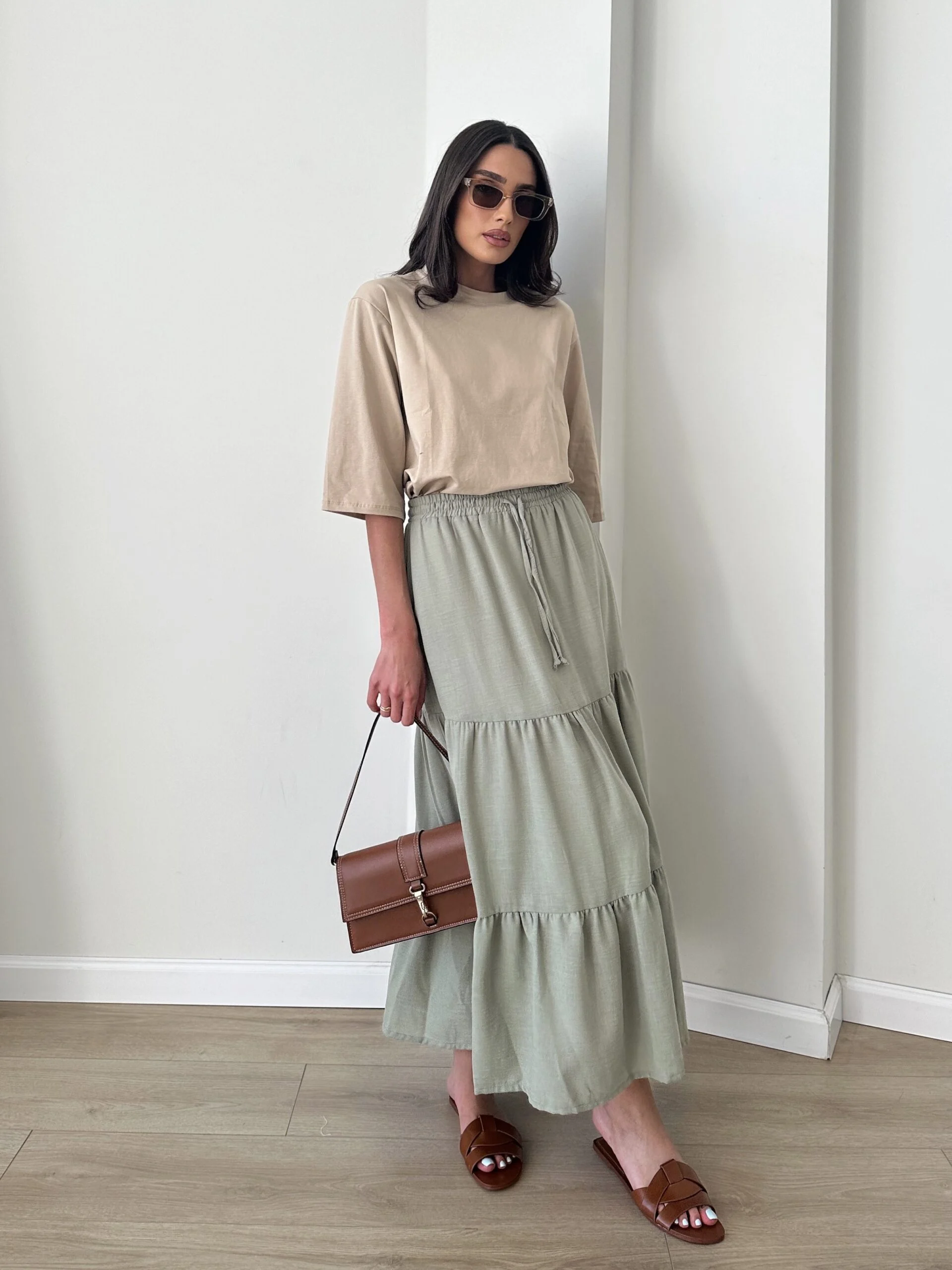 IMG_2829 חצאית מאי פיסטוק – תמונה 1