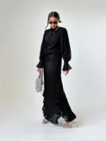 Glory Dress - Black - Image 2