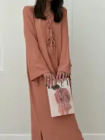 Reef Dress - Peach - Image 4