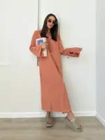 Reef Dress - Peach - Image 3