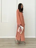 Reef Dress - Peach - Image 5