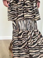 Siael Dress - Zebra - Image 3