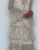 Sial Dress - Cream Floral - Image 4