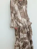Sial Dress - Brown - Image 4