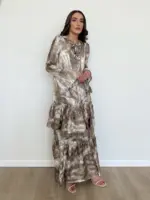 Sial Dress - Brown - Image 2