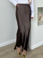 Morgan Skirt - Brown - Image 3
