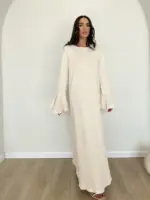 Mori Dress - Cream - Image 4