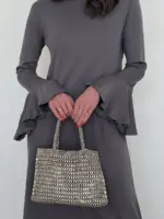 Mori Dress - Gray - Image 4