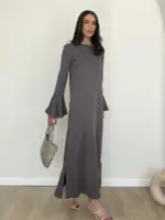 Mori Dress - Gray
