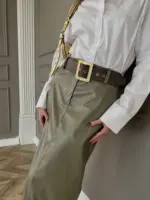 Skirt Leather - Green - Image 3