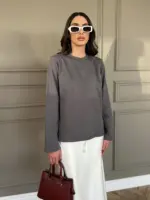 Roni T-Shirt - Gray - Image 3