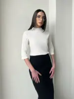 Keni T-Shirt - Cream - Image 3