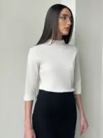 Keni T-Shirt - Cream - Image 2