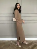 Ruby Dress - Brown - Image 2