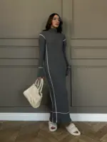 Liz Dress - Gray
