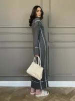 Liz Dress - Gray - Image 4