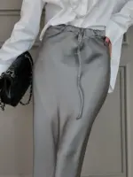 Morgan Skirt - Gray - Image 3