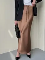 Morgan Skirt - Earth Brown - Image 3