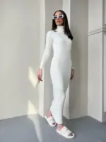 Liri Dress - Cream - Image 4
