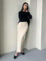 Megan Skirt - Beige