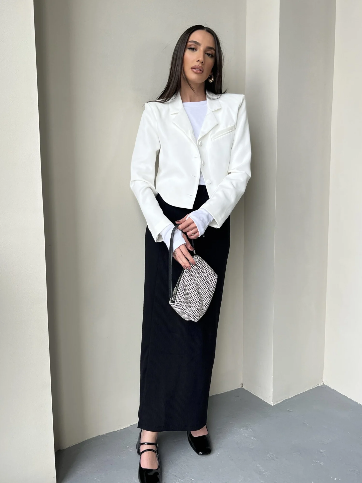 IMG_8372 Maayan Skirt - Black - Image 1