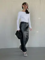 Yuri Skirt - Black - Image 3