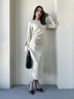 Yahli Dress - Cream - Image 2