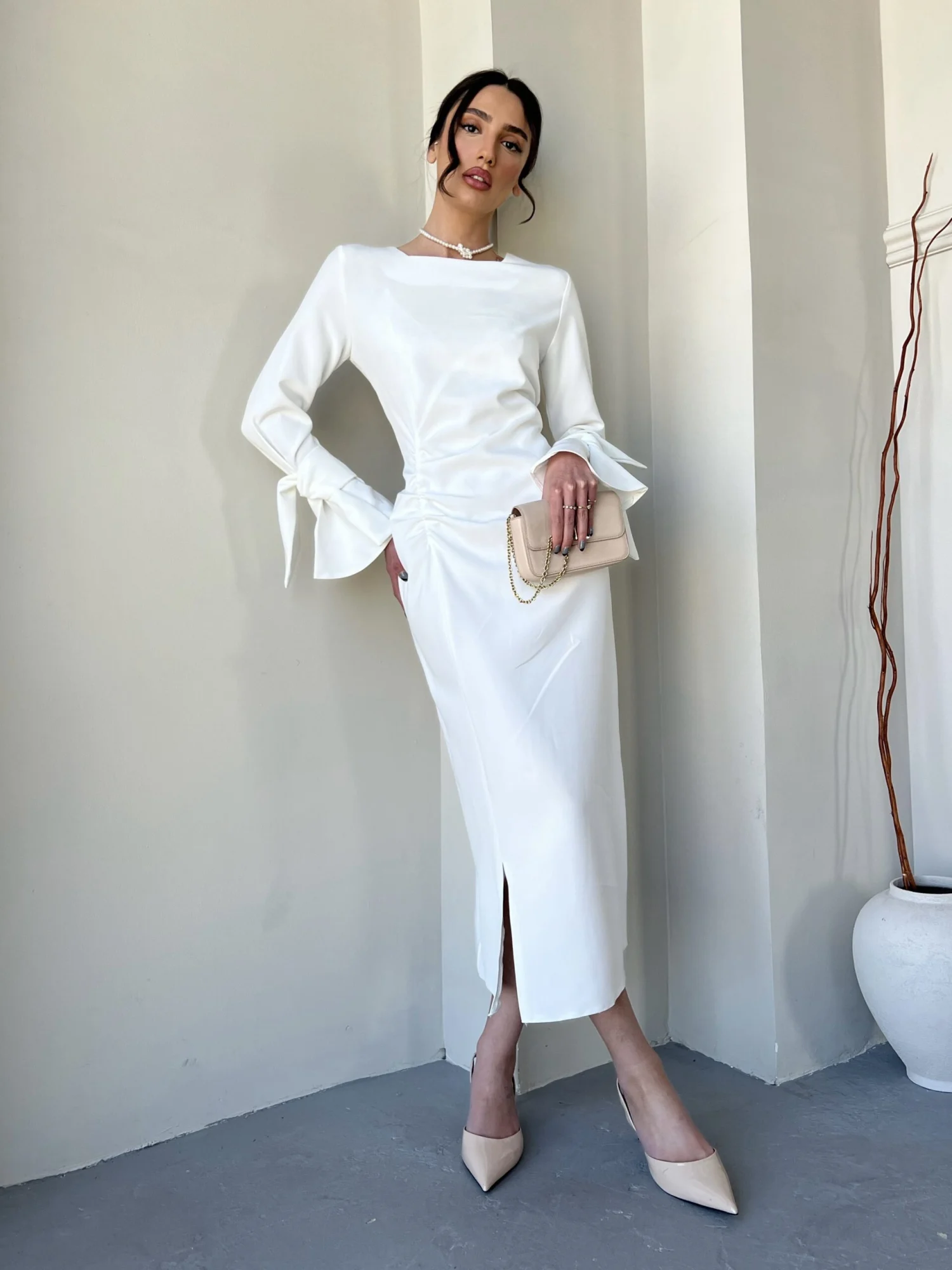 IMG_4524 Yhali Dress - White - Image 1