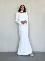 ⁦שמלת ליר לבן⁩ – תמונה ⁦2⁩