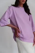Nova T-Shirt - Purple - Image 4