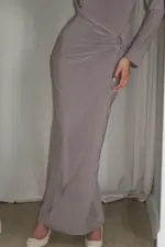 Liber Dress - Gray - Image 3