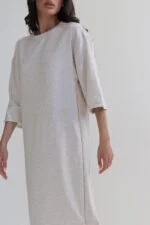 Neta Dress - Cream - Image 2
