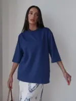 Nova T-Shirt - Navy Blue - Image 2