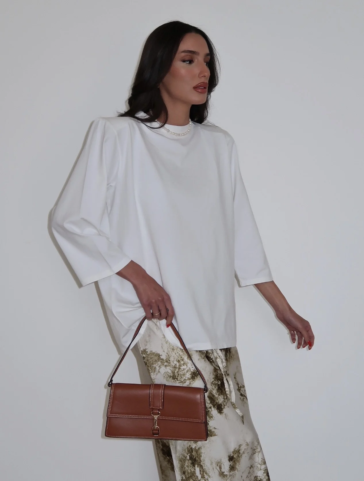 IMG_5409 Rain Tee - Cream - Image 1