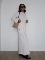 Narcissus Dress - Cream - Image 3