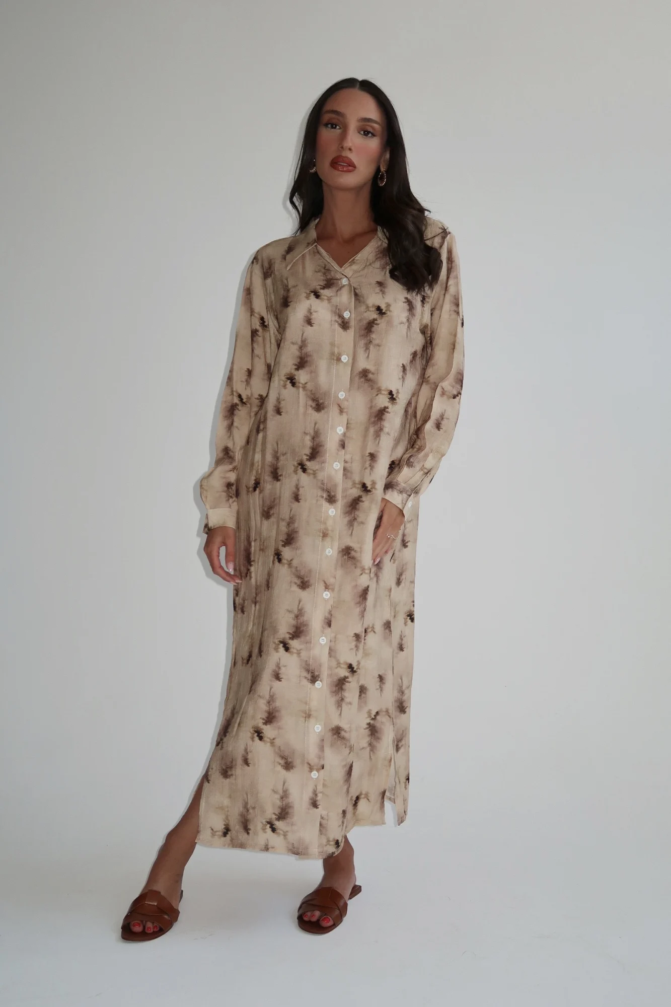 IMG_7068 Gal Dress - Beige - Image 1