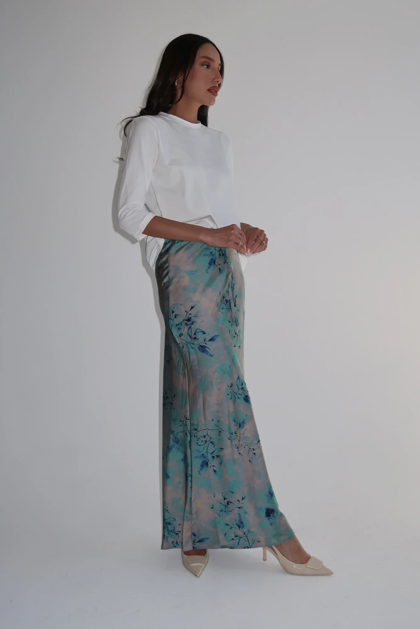 IMG_7350 Morgan Skirt - Turquoise - Image 1