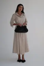 Dorin Dress - Beige